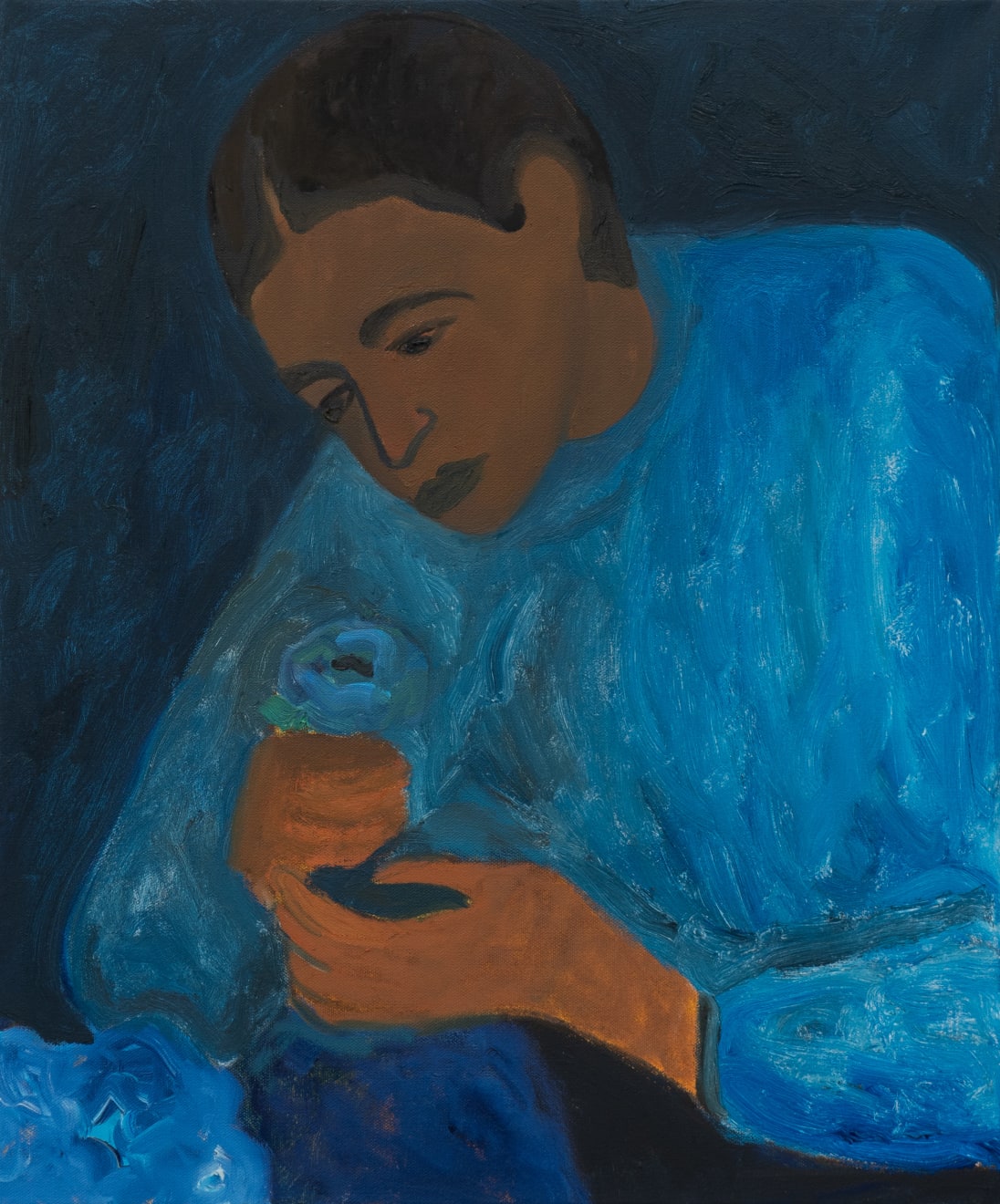 Patrick Eugène, Lament in Blue, 2024