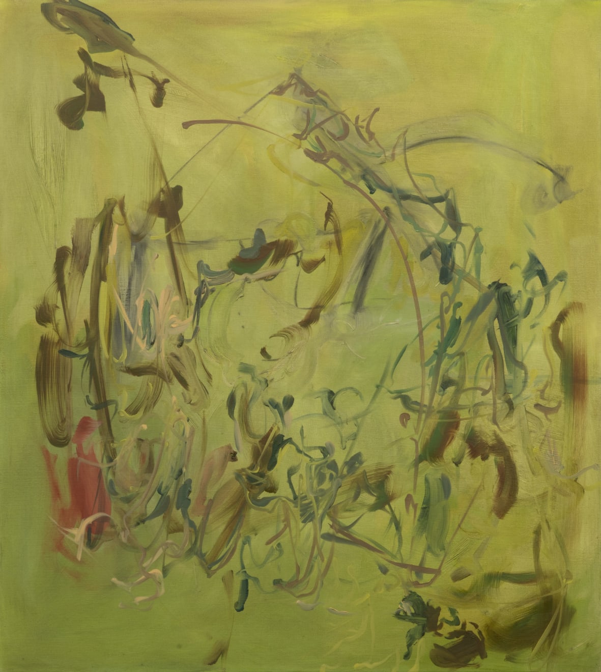 Carmen Neely, The green of morning laughter, 2024