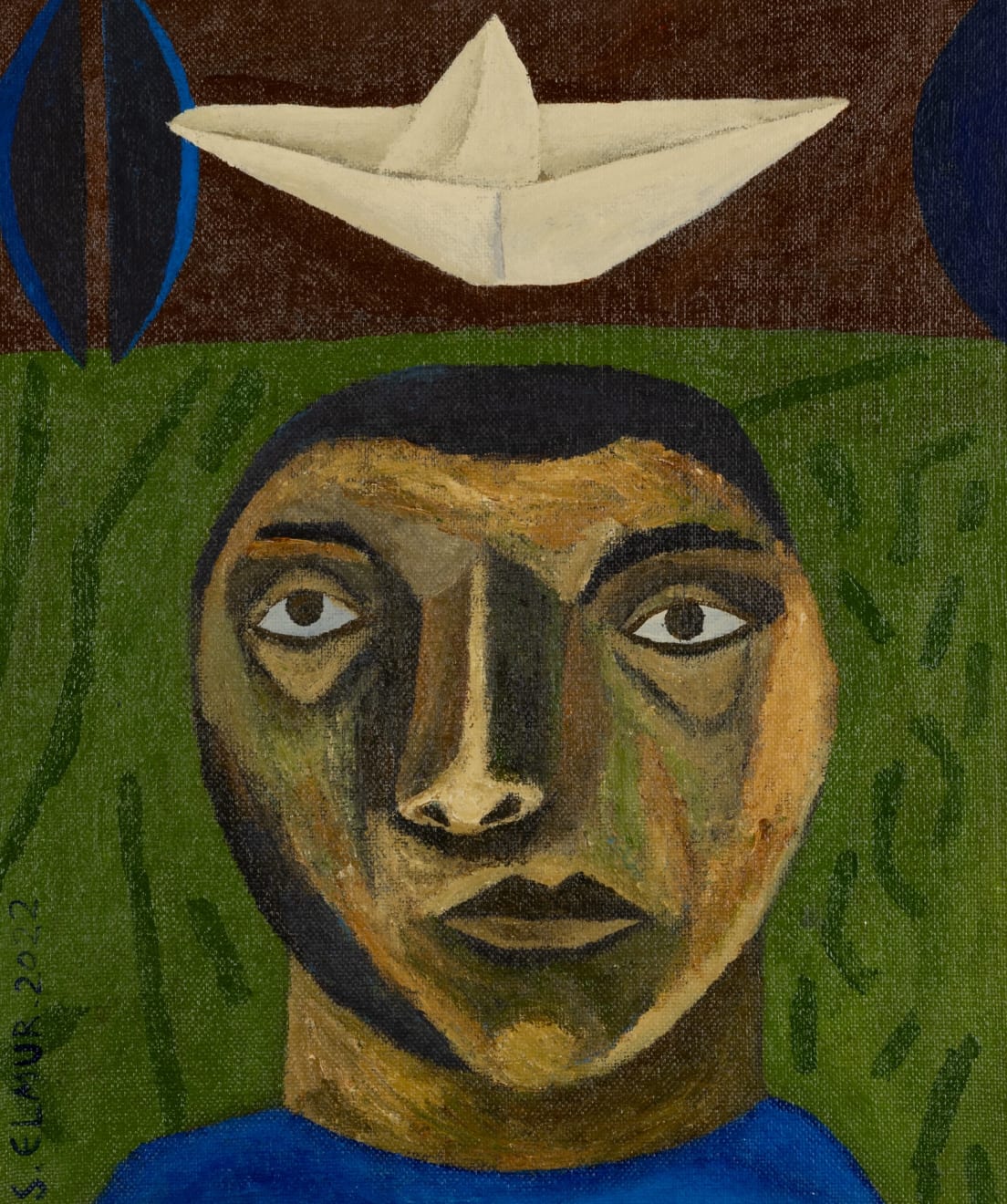 Salah Elmur, Paper Boat II, 2022