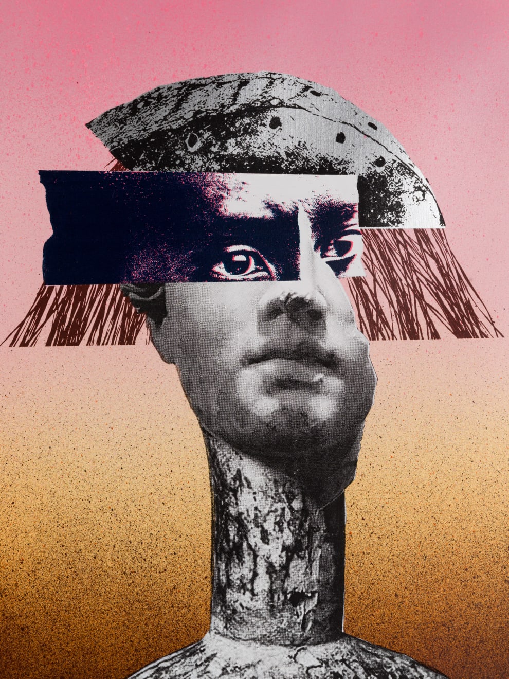 Raphaël Barontini, Black Centurion, 2019
