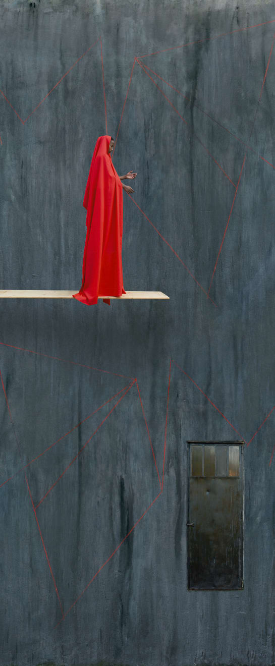Maïmouna Guerresi, Red Trampoline, 2016