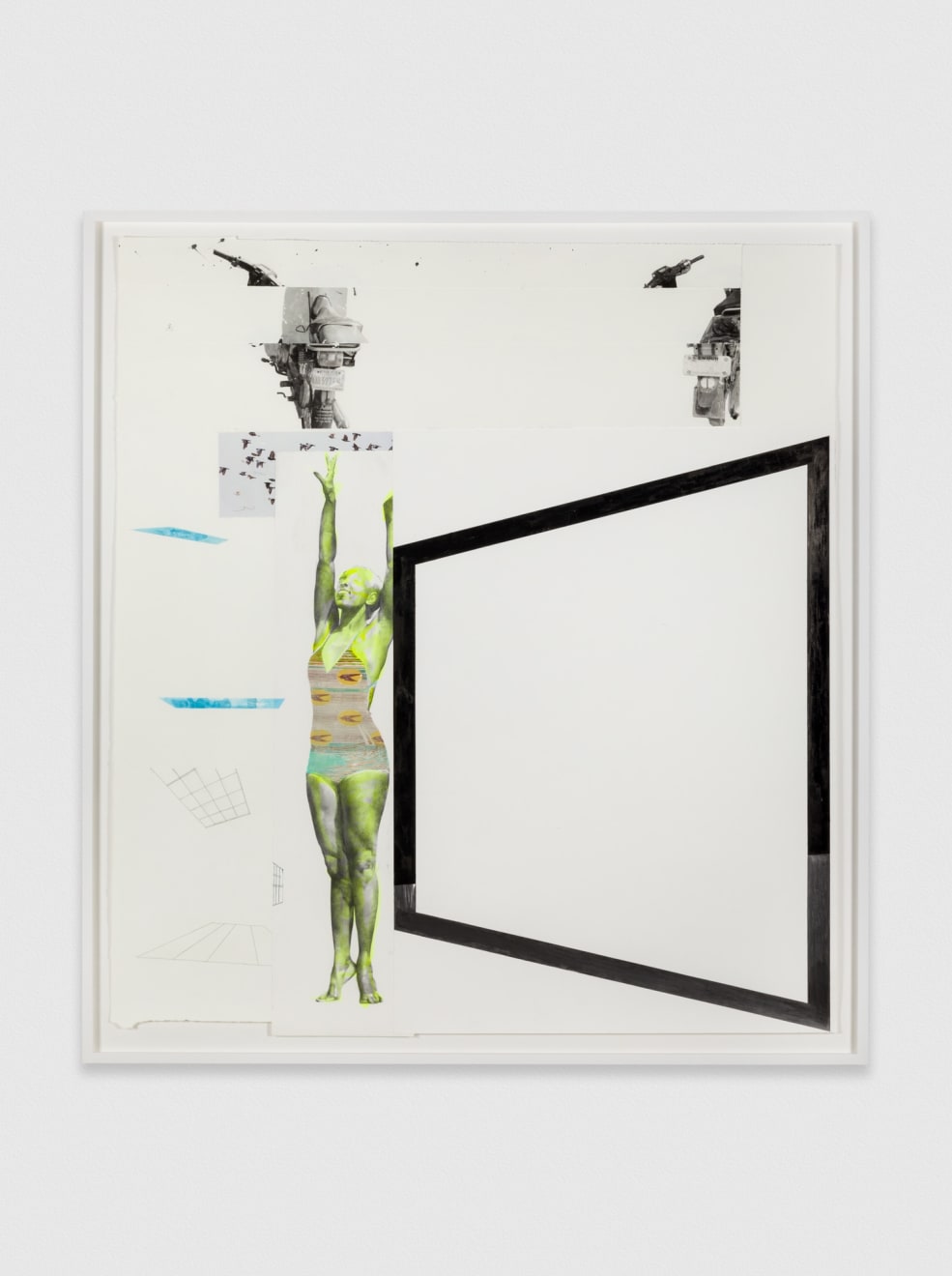 ruby onyinyechi, ada + windows + motorcyles over birds [two small pools] , 2021
