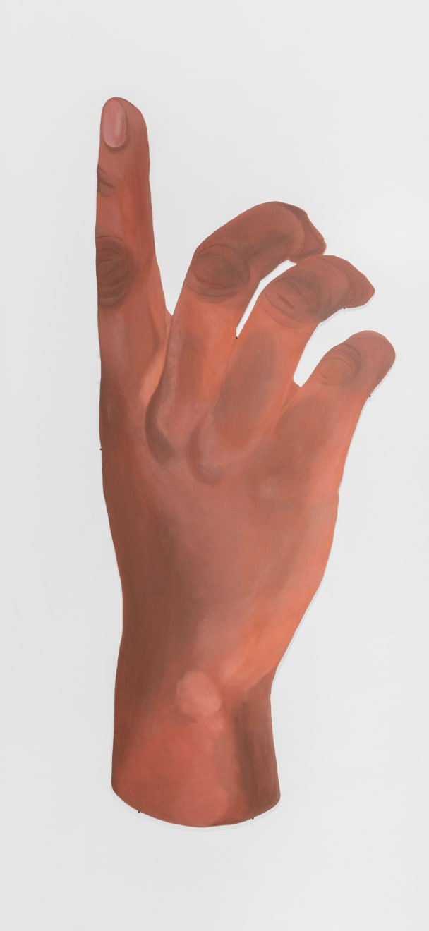 Lakwena Maciver, Pointing Hand 1, 2025
