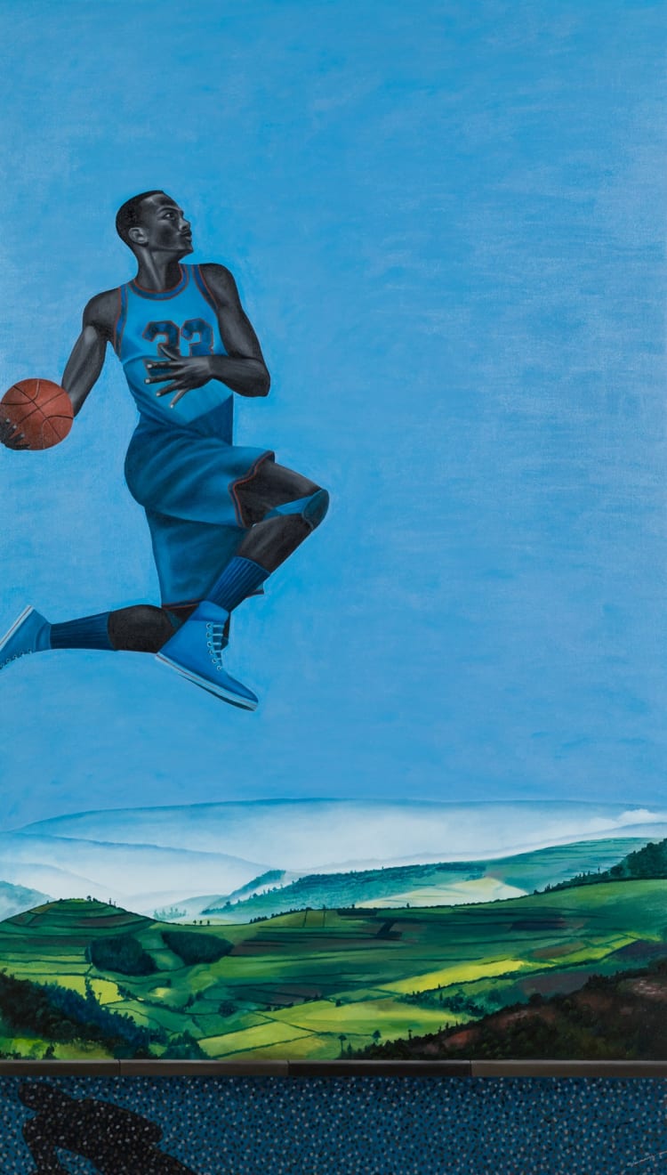 Ian Mwesiga, Basketball Player II, 2022
