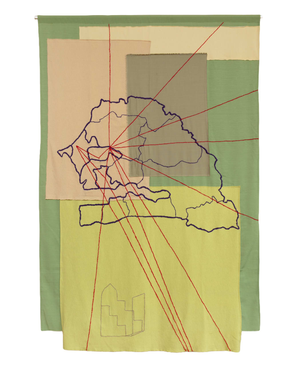 Maïmouna Guerresi, Unknown Map N4, 2018