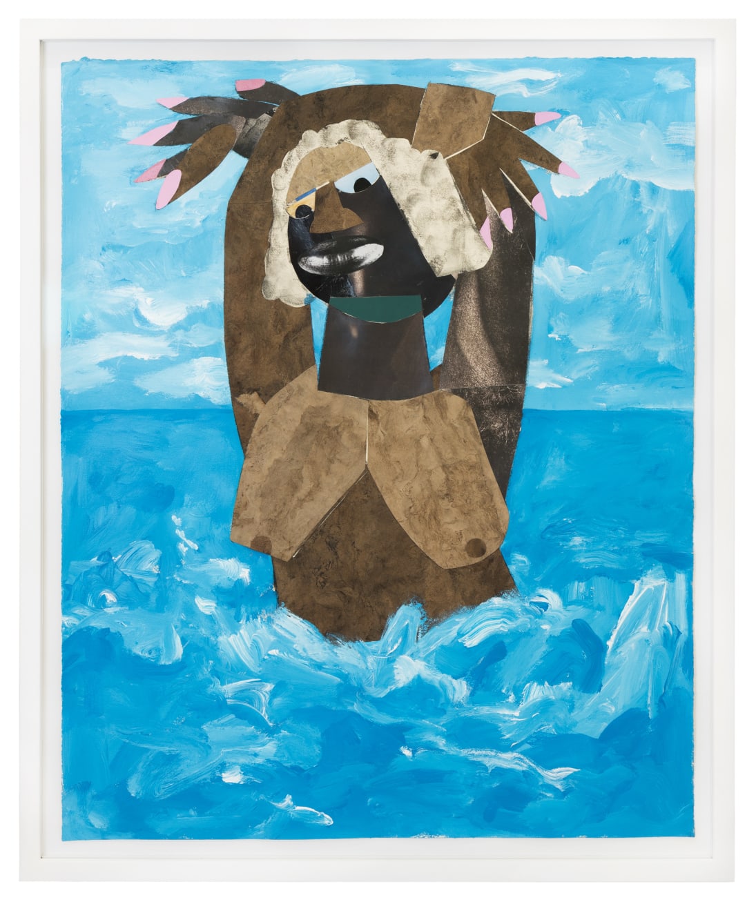 Clotilde Jiménez, Woman in the Waves, 2022