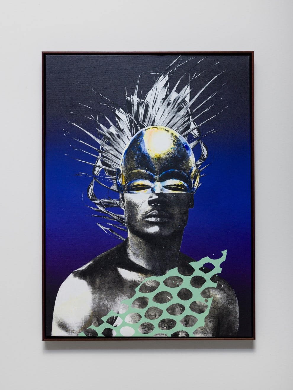 Raphaël Barontini, The Carnival King, 2025