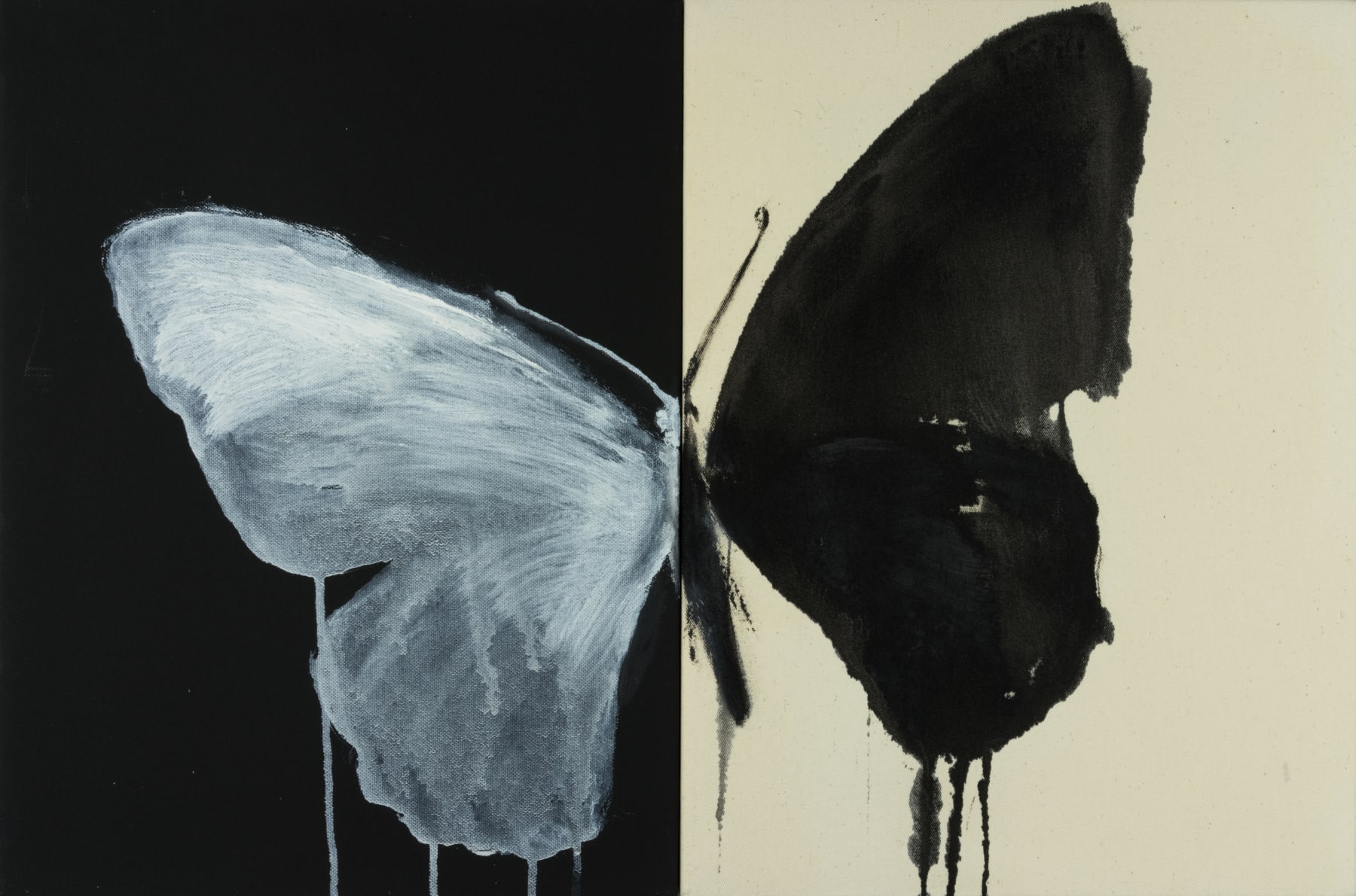 Mwangi Hutter, Two to Perfect (Diptych)