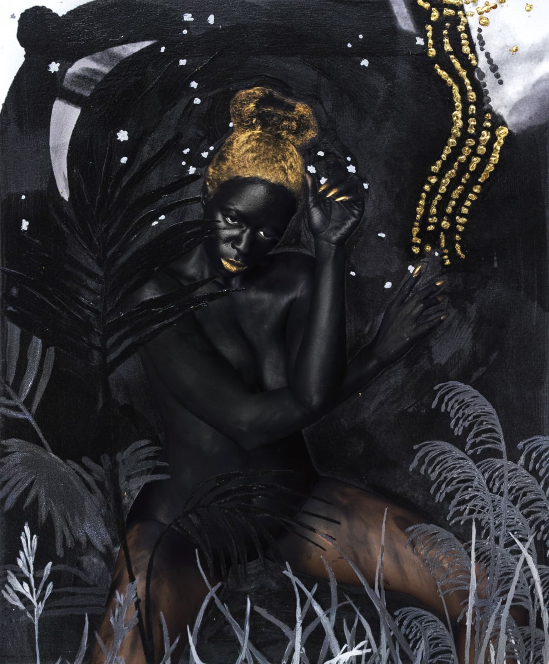 Lina Iris Viktor, If we be Shadows Cast upon cave walls, it is that we are Light Keepers. No. III,...