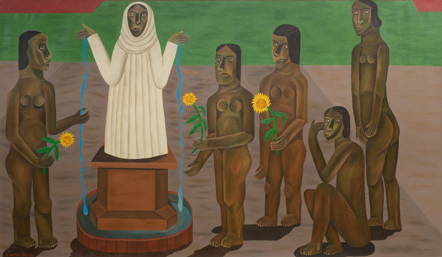 Salah Elmur, Liberty Fountain, 2021/22