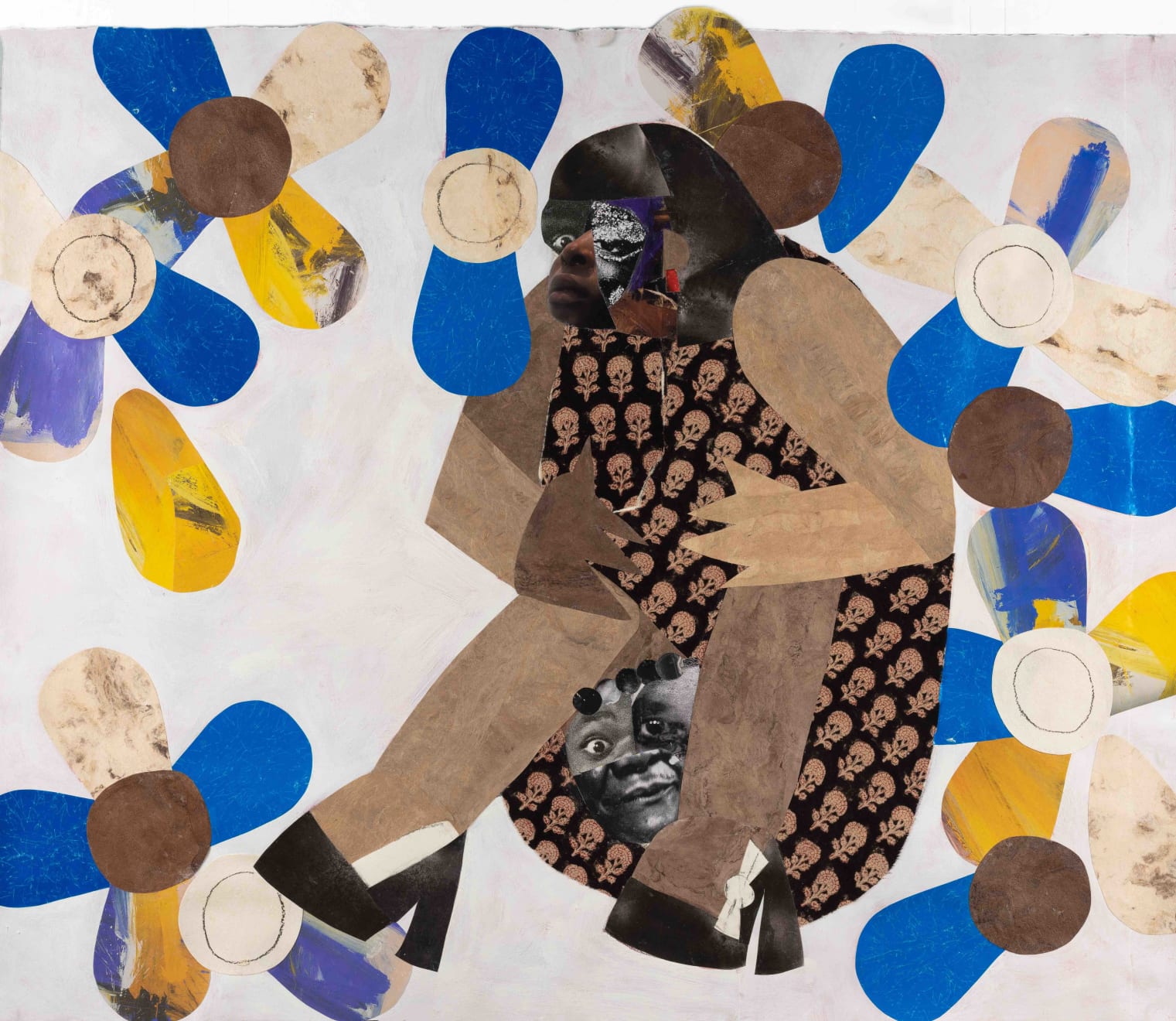 Clotilde Jiménez, Birth in Flower Garden, 2021