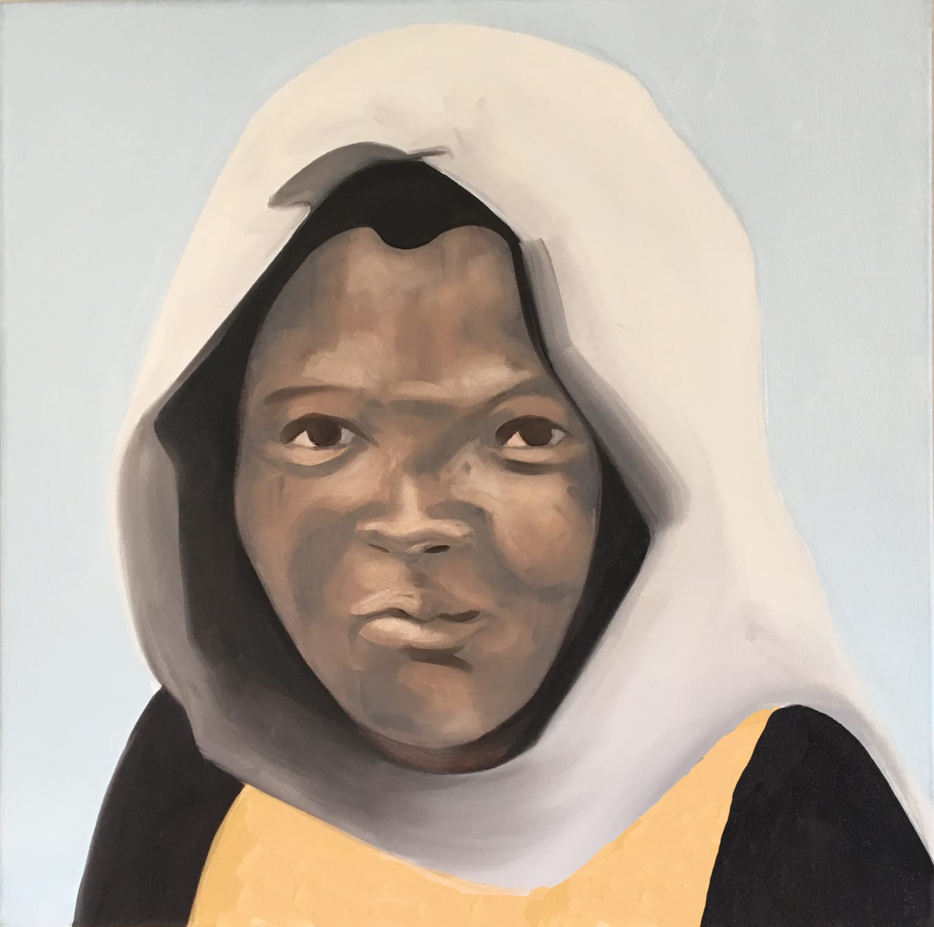 Thenjiwe Niki Nkosi, Mine Worker (After an unnamed worker on the O'okiep Mine, c. 1890), 2017