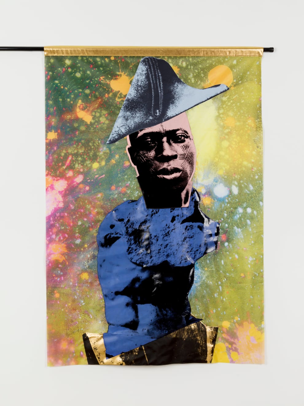 Raphaël Barontini, Dutty Boukman Flag, 2021