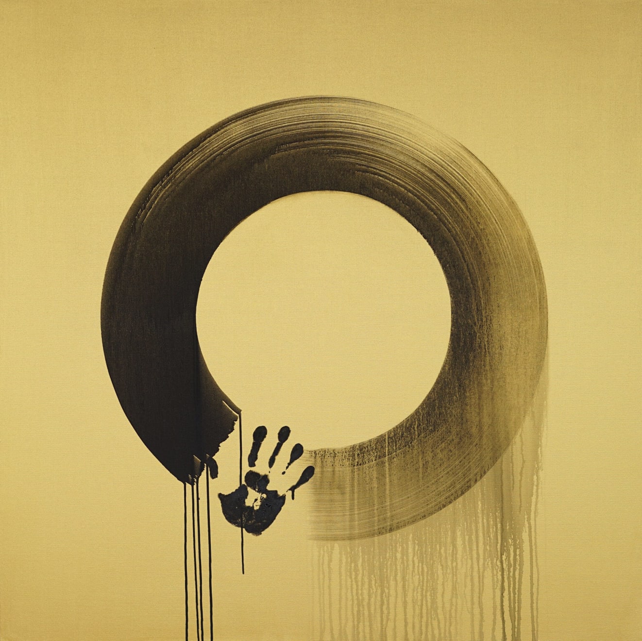 Mwangi Hutter, Circle Around One Ground (Simplicity) (Circle Around One Ground Series), 2023
