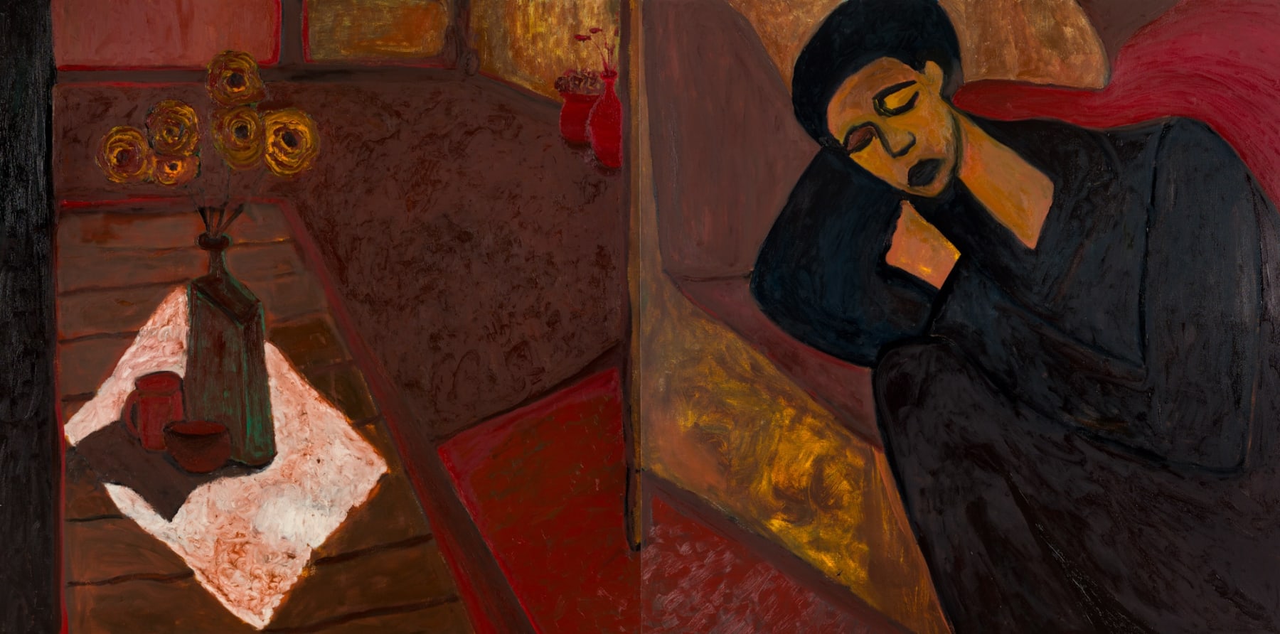 Patrick Eugène, Alone With Dream and Blooms, 2023