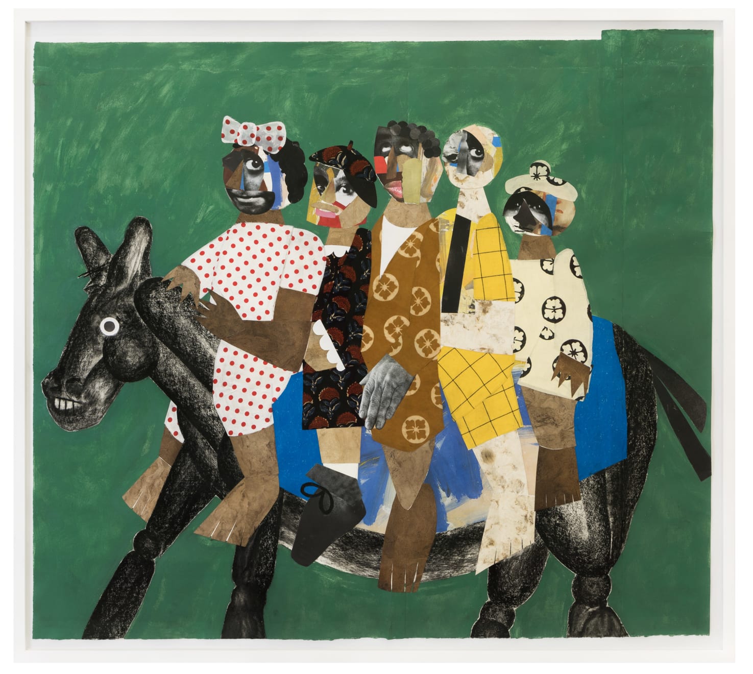 Clotilde Jiménez, Niños + Burro, 2022