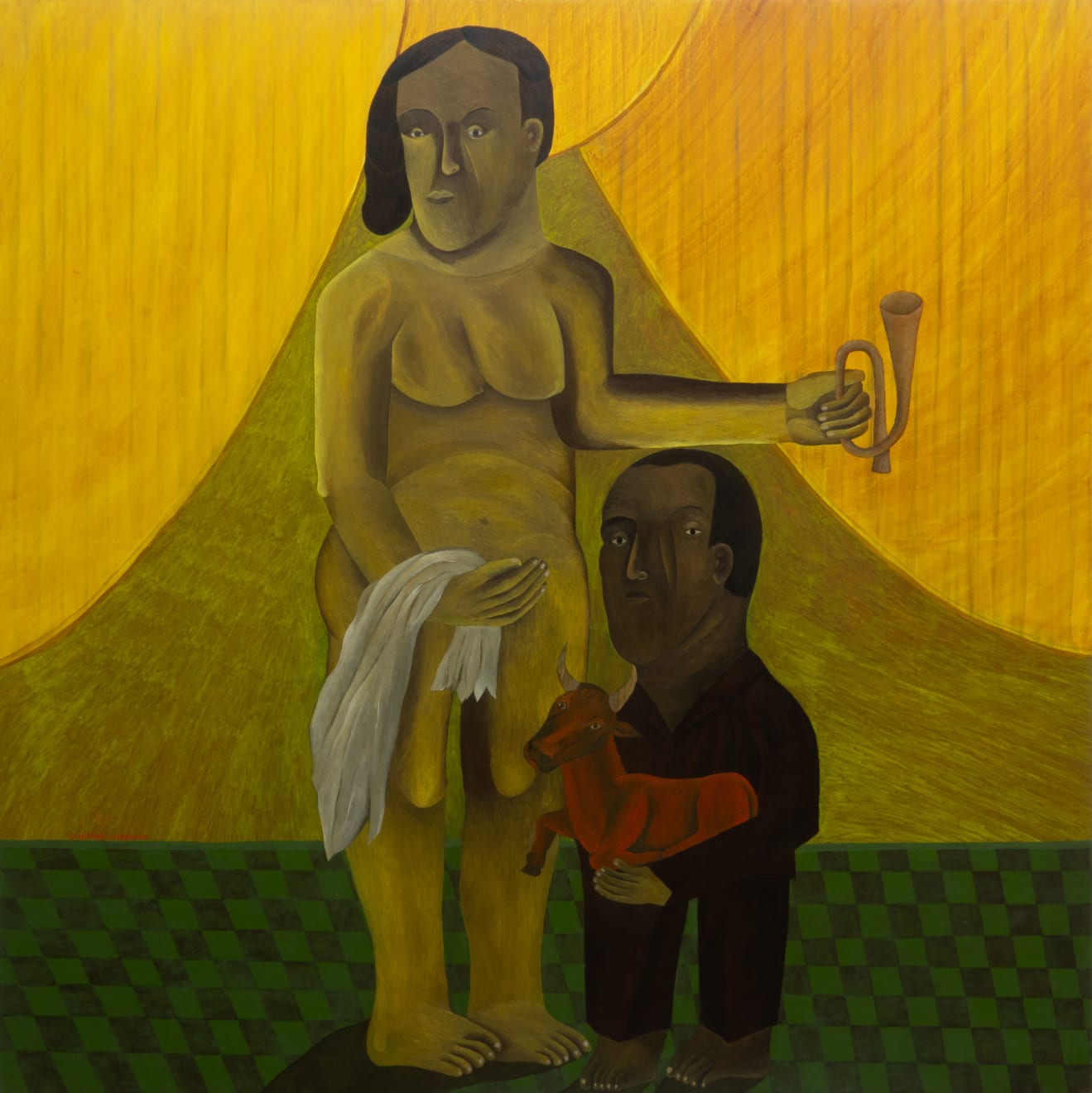 Salah Elmur, The Red Deer, 2018/19