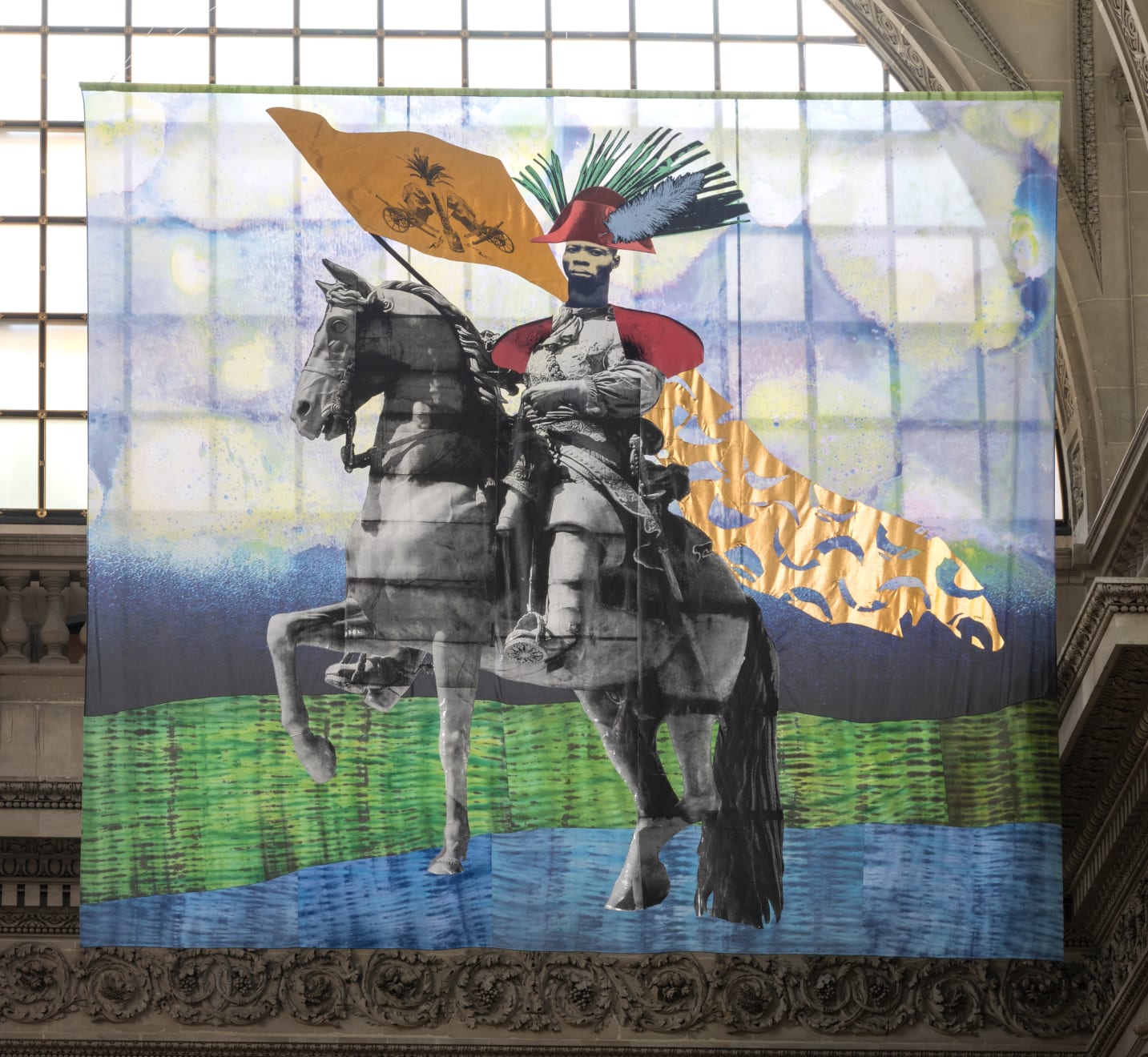 Raphaël Barontini, Le triomphe de Toussaint, 2023