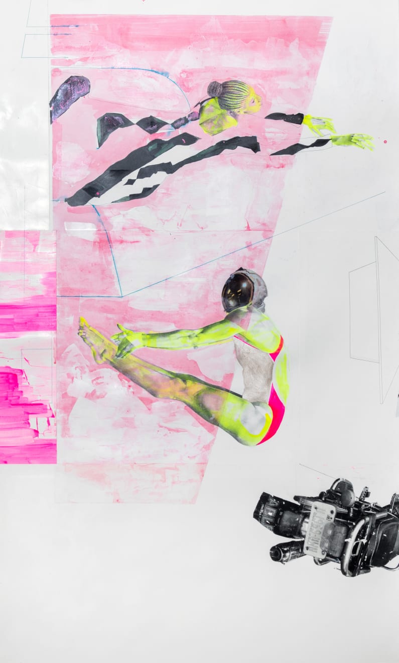 ruby onyinyechi, pink pool ada motorcycles [we saved ourselves] , 2021