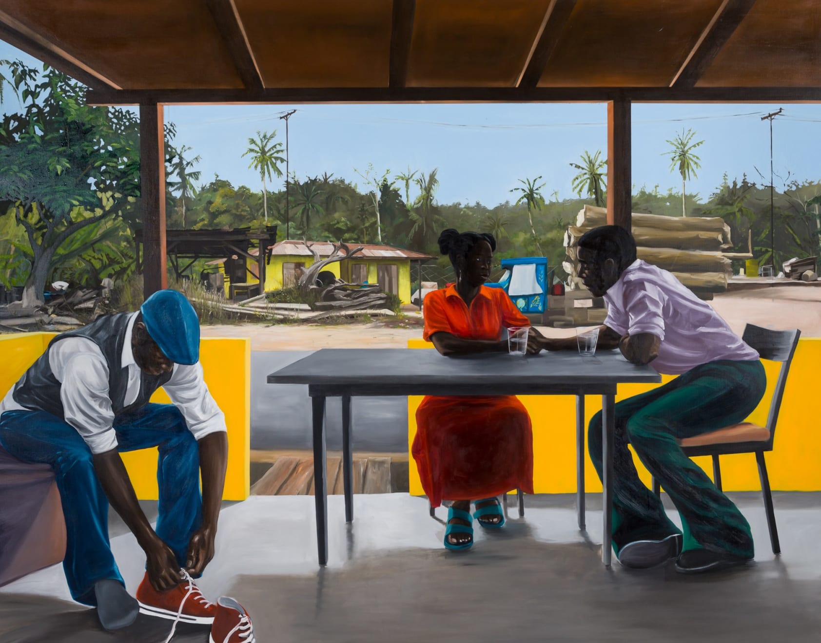 Peter Uka, Veranda Lovers, 2021