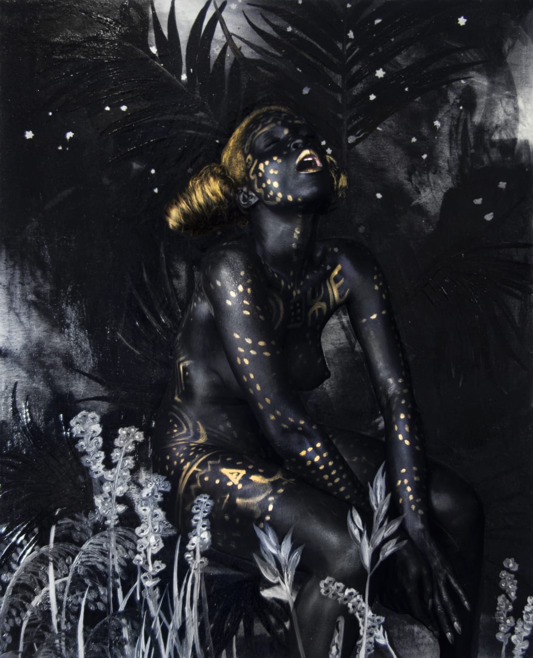 Lina Iris Viktor, The Exaltations before Time. She... No. XVII, 2016