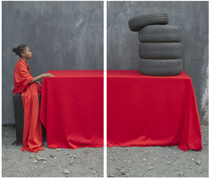 Maïmouna Guerresi, Rubber Tires, 2013