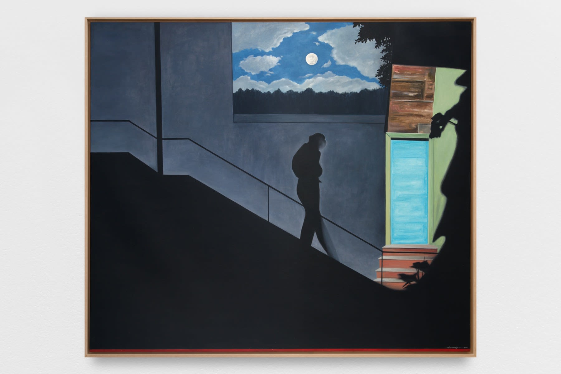 Ian Mwesiga, Moon Walk I, 2025