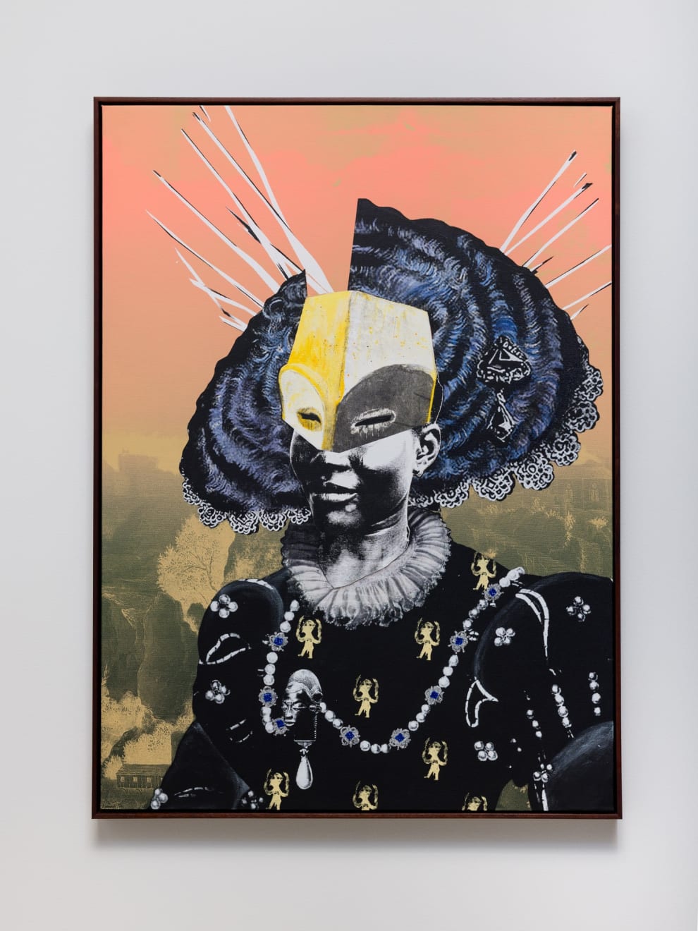 Raphaël Barontini, La Baronne de Milot, 2025
