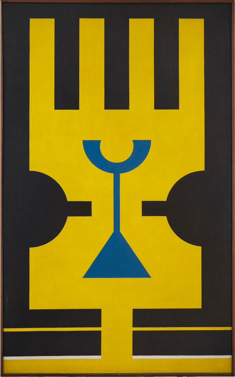 Rubem Valentim, Emblema V, from the series XII Bienal de São Paulo, 1973