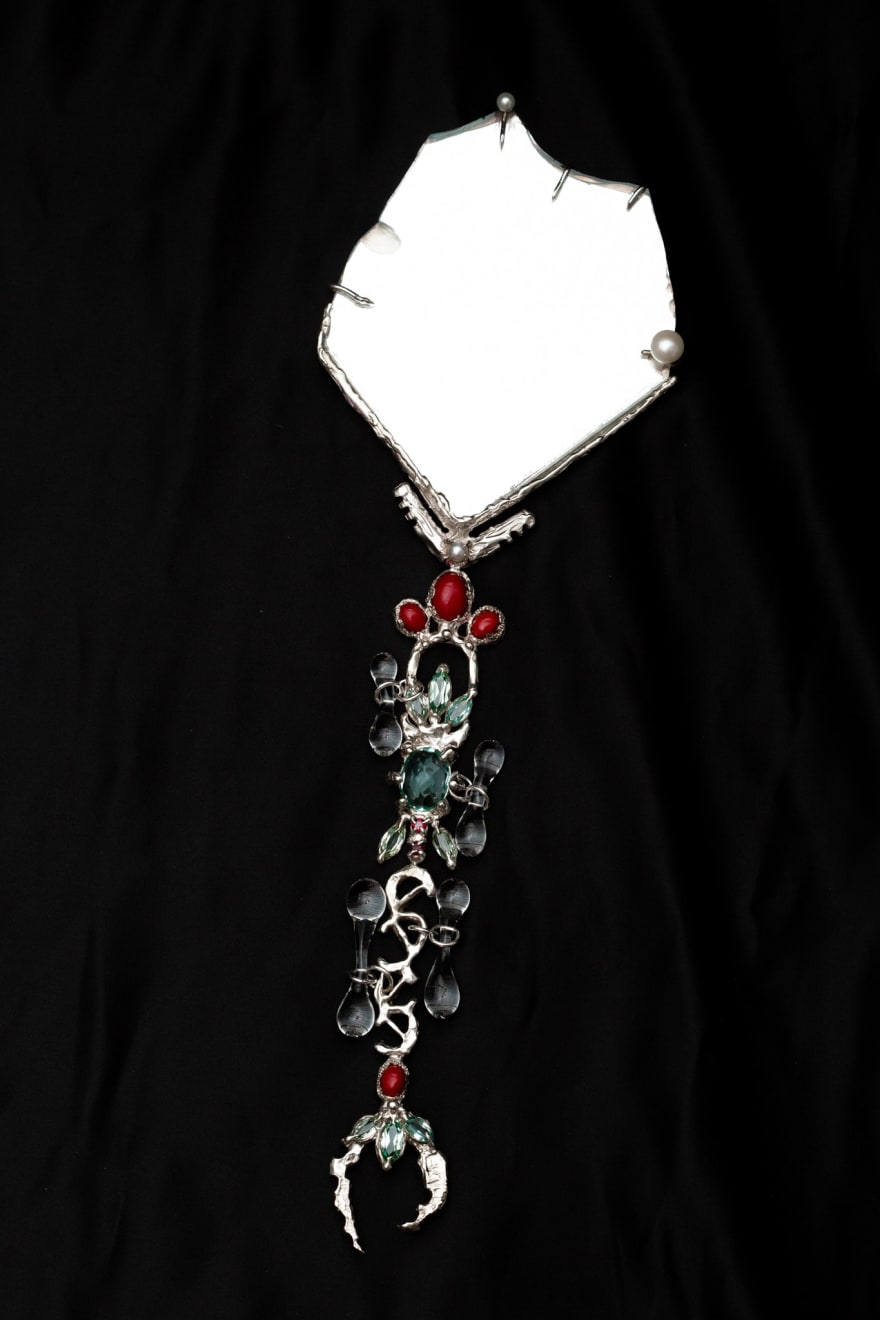 Bobby Corcia, Malocchio mirror, 2025