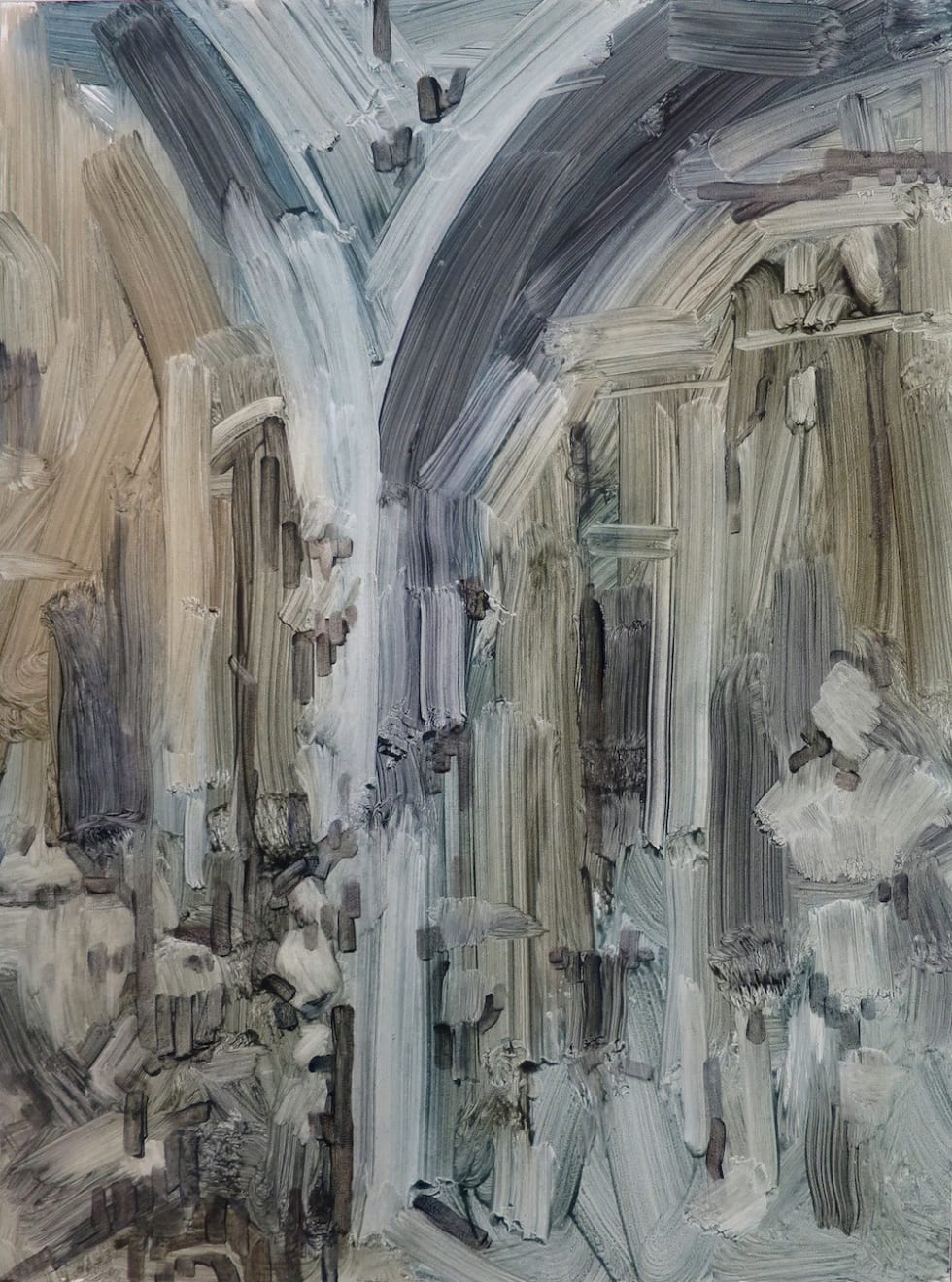 Miranda Hine, Sir John Soane’s Museum (walls no. 1), 2024