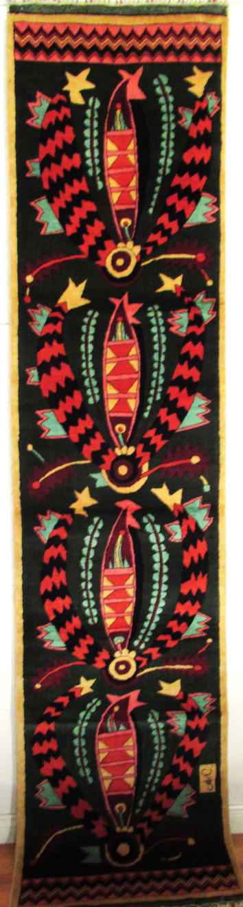 Alexandra Copeland, Boteh (dark green), 2025