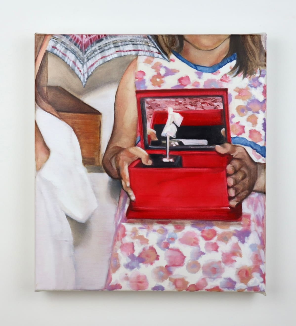 Prudence Wilkinson, Red box with ballerina, 2025