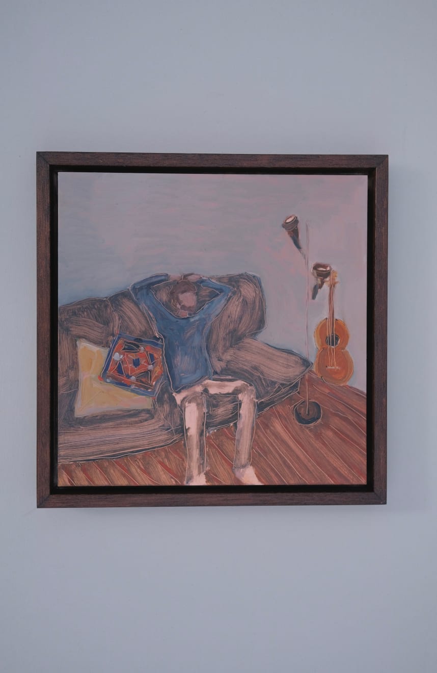 Kate Lewis, Recline and brace, 2025