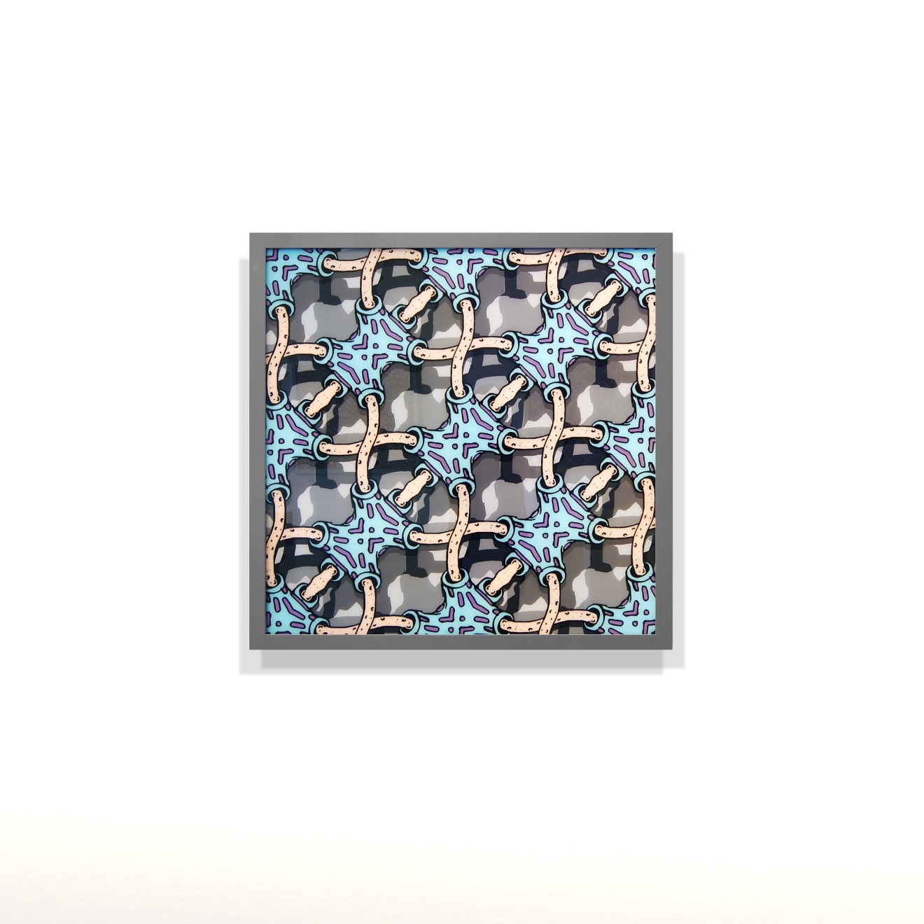 Jud Wimhurst, THE GRUDGE (string theory remix) zoom x 2”, 2024