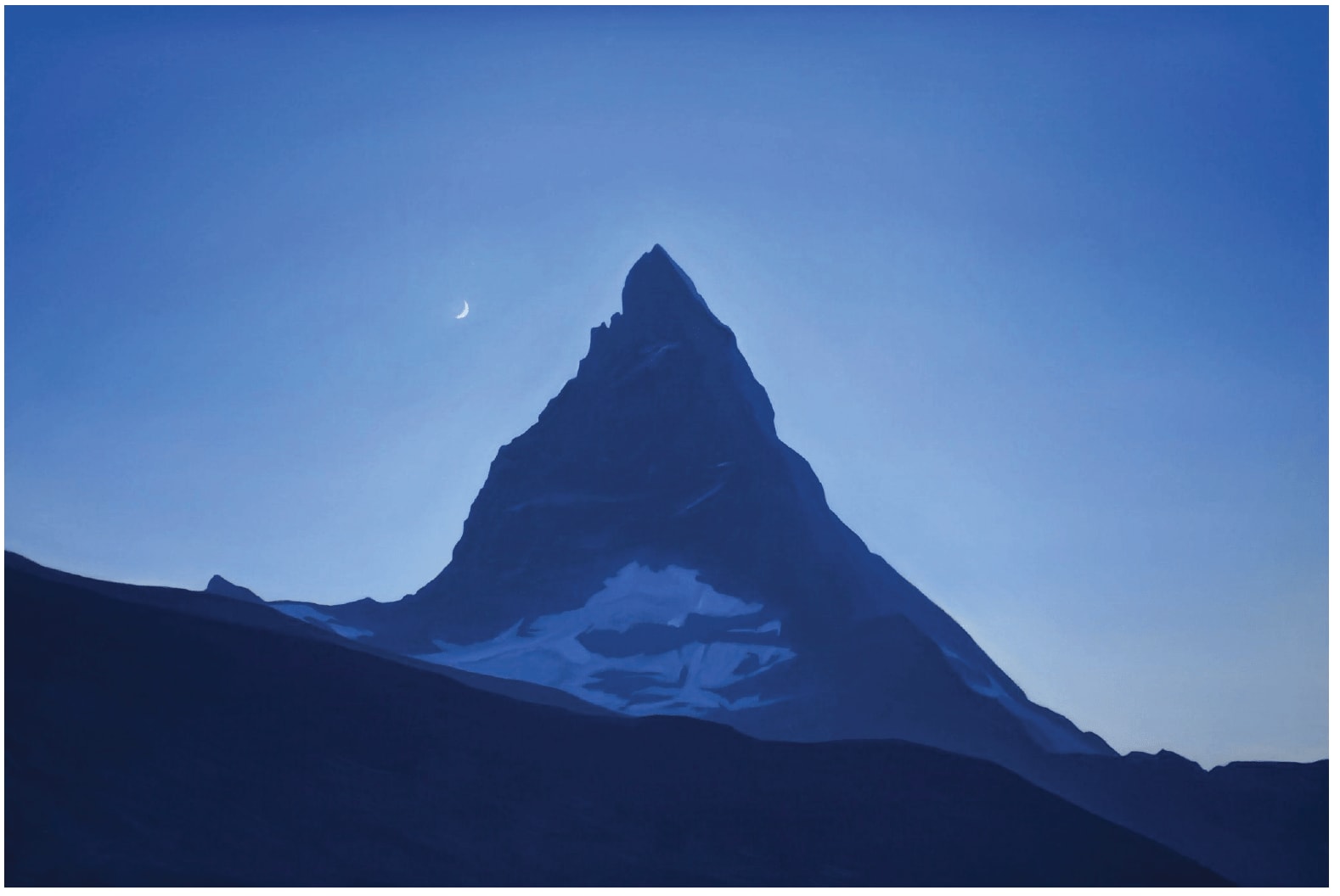 Tony Lloyd, Matterhorn and Moon , 2024