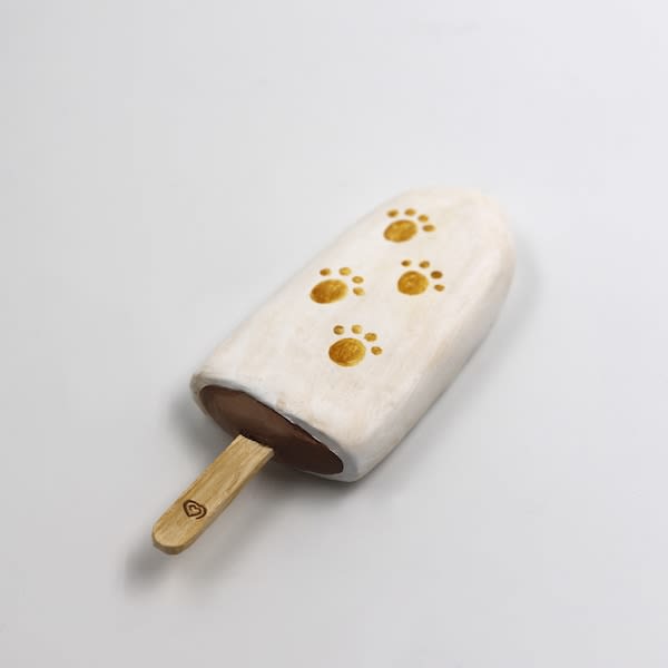 Kenny Pittock, Choc-Mint Paw Print Paddlepop , 2023