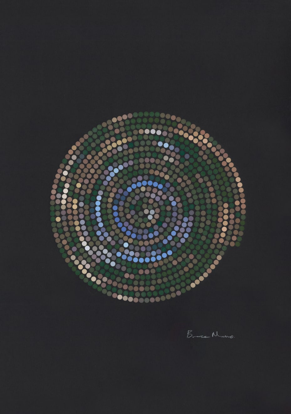 Bruce Munro, 34° 6’ 41.91” S 141° 48’ 12.70” E Time and Place: Murray River (158), 2019