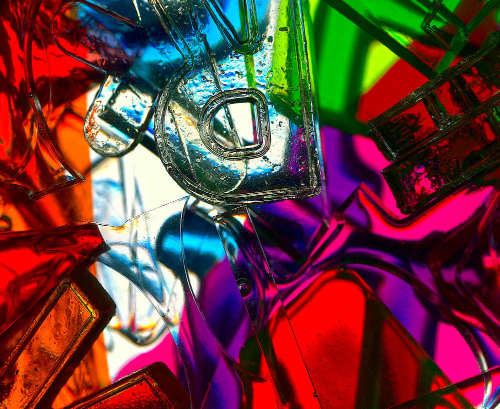 Penelope Davis, Photoglyph (red/green) , 2023