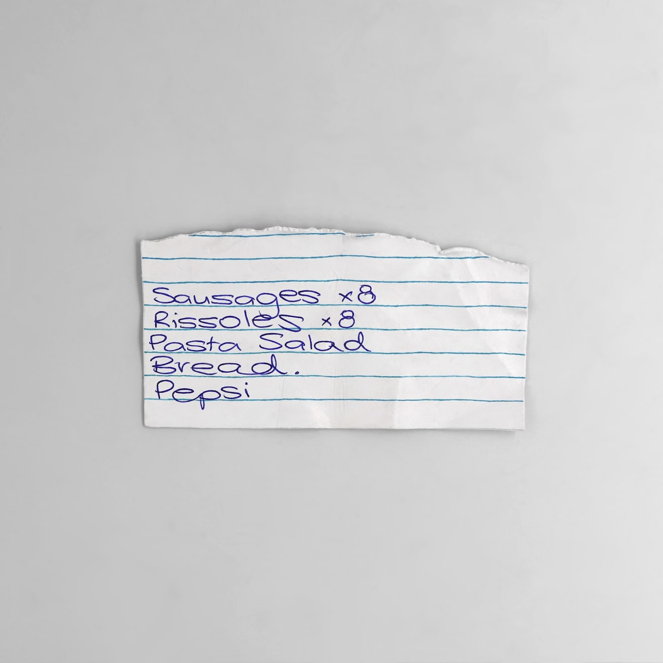 Kenny Pittock, Sausages x 8, 2024