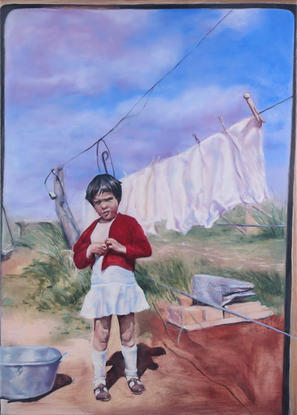 Prudence Wilkinson, Red Cardi , 2025