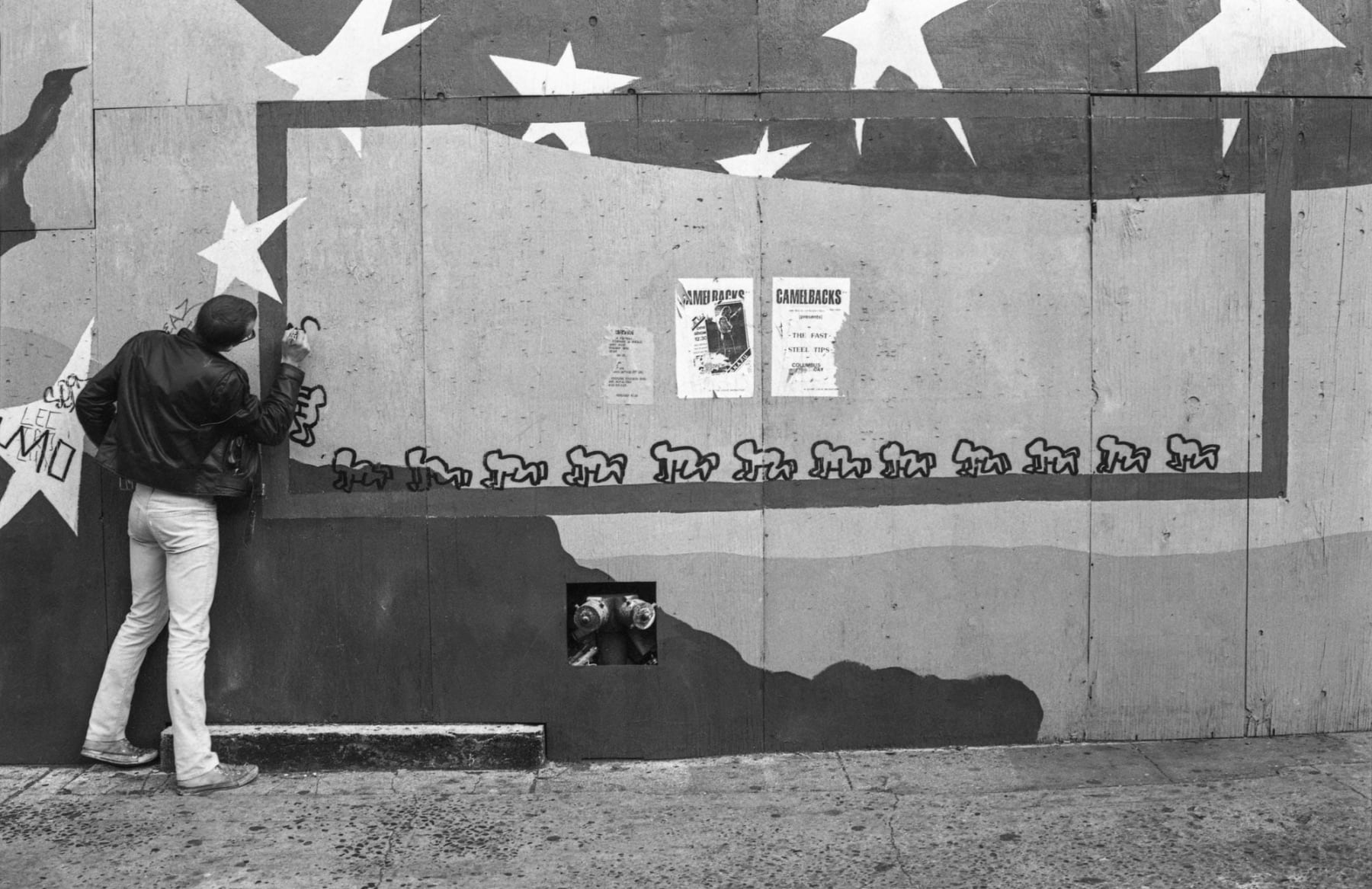 Micha Bar-Am, Keith Haring, NYC, 1980