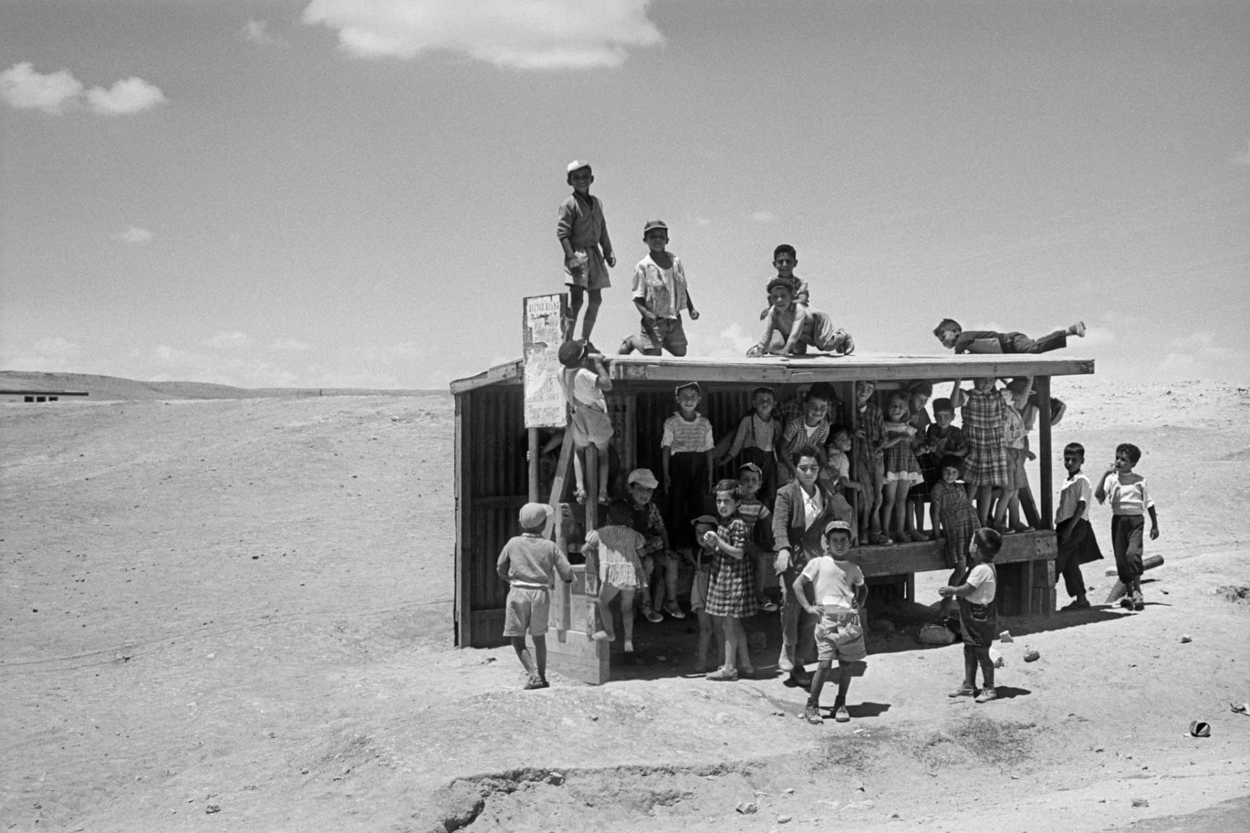 Micha Bar-Am, Bus stop, Dimonda, ISRAEL, 1958