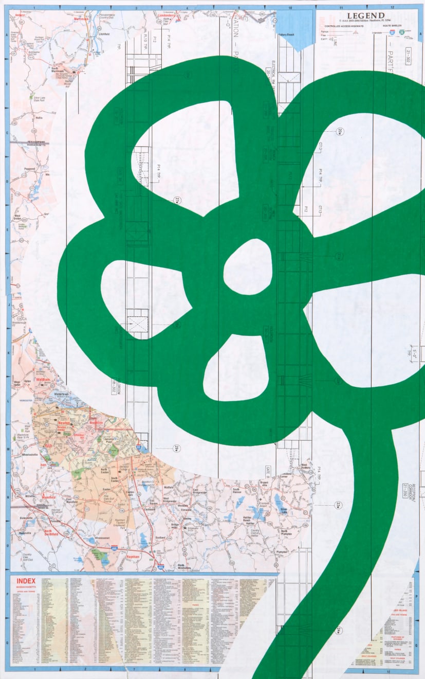 Michael De Feo, Green Flower (Boston), 2013