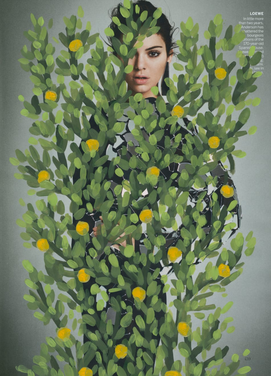 Michael De Feo, Untitled (Kendall Jenner by Inez & Vinoodh for Vogue, March 2016), 2016