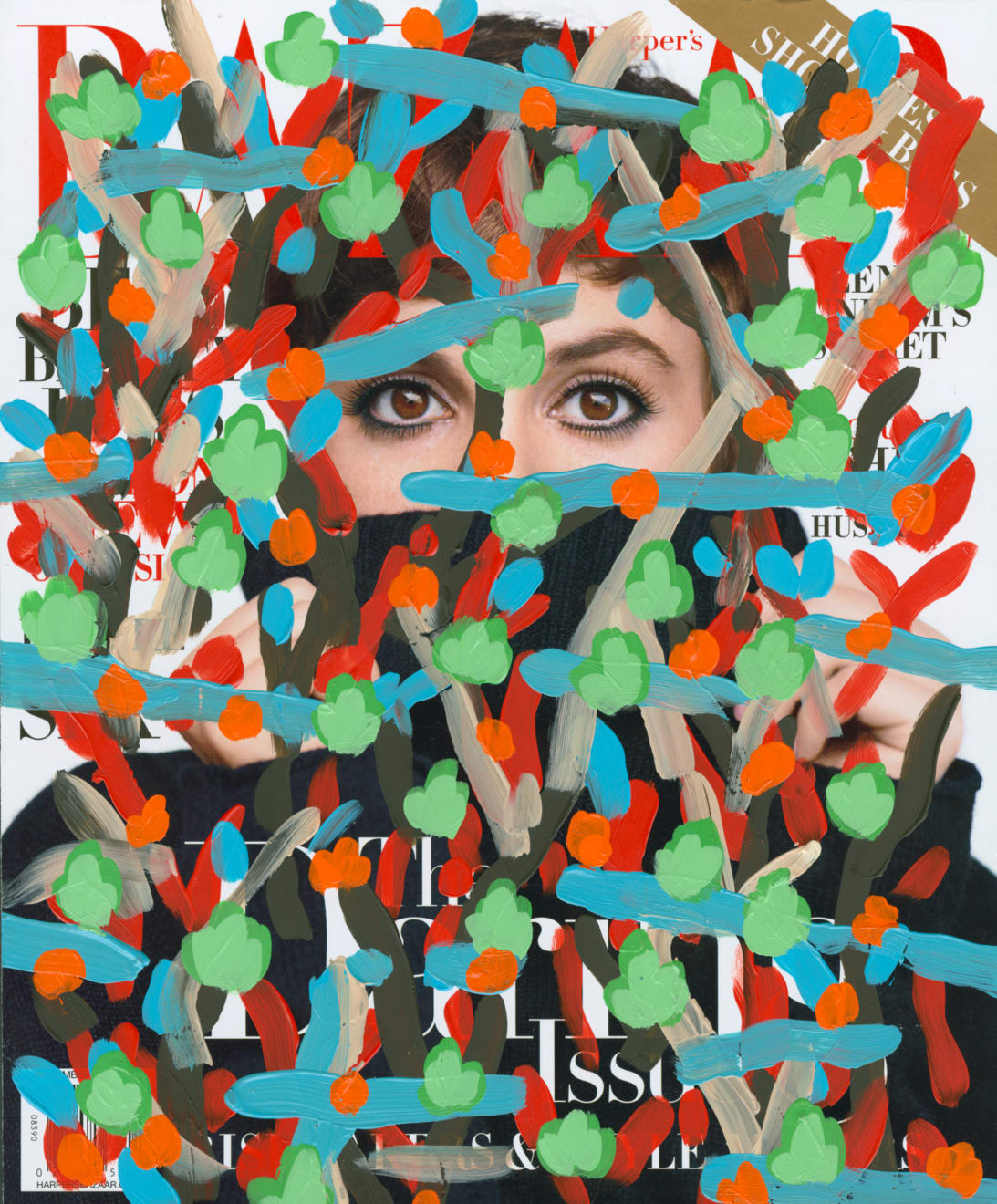Michael De Feo, Untitled (Lena Dunham by Nathaniel Goldberg for cover of Harpar's Bazaar, November, 2015), 2016