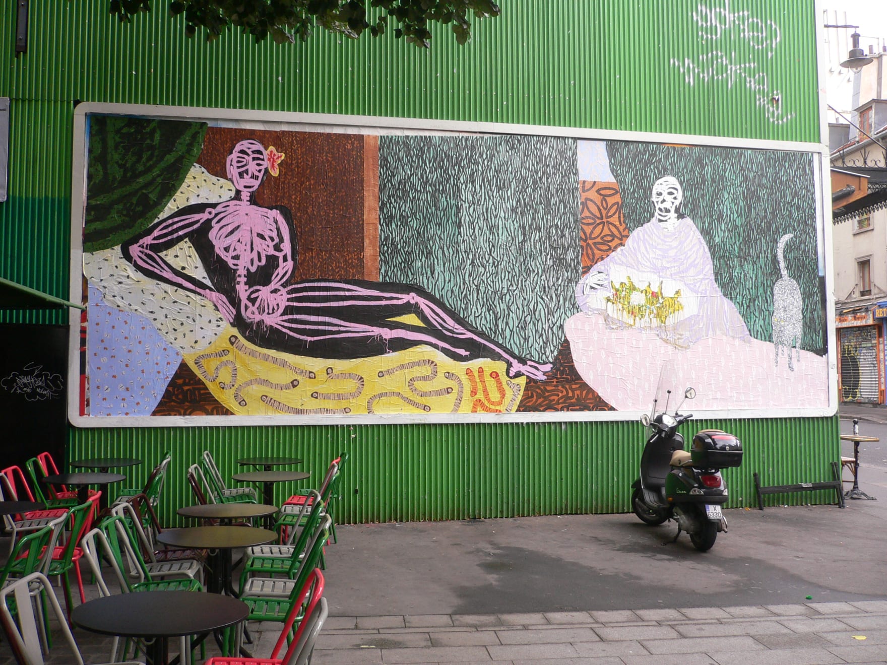 Michael De Feo, Olympia (Hommage à Manet), 2007