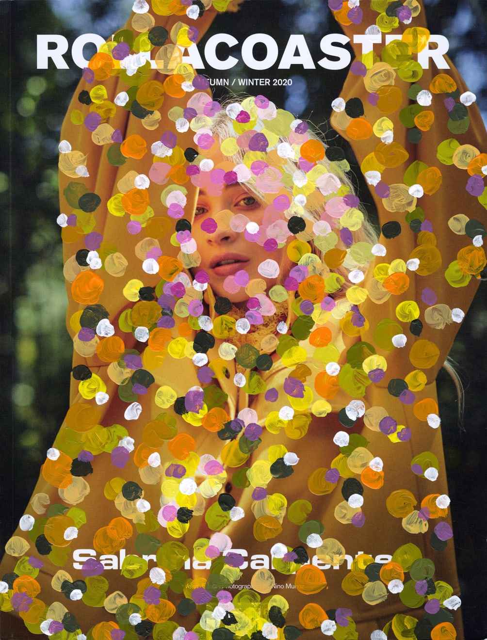 Michael De Feo, Untitled (Sabrina Carpenter by Nino Munoz for cover of Rollacoaster Magazine, Autumn/Winter, 2020), 2021