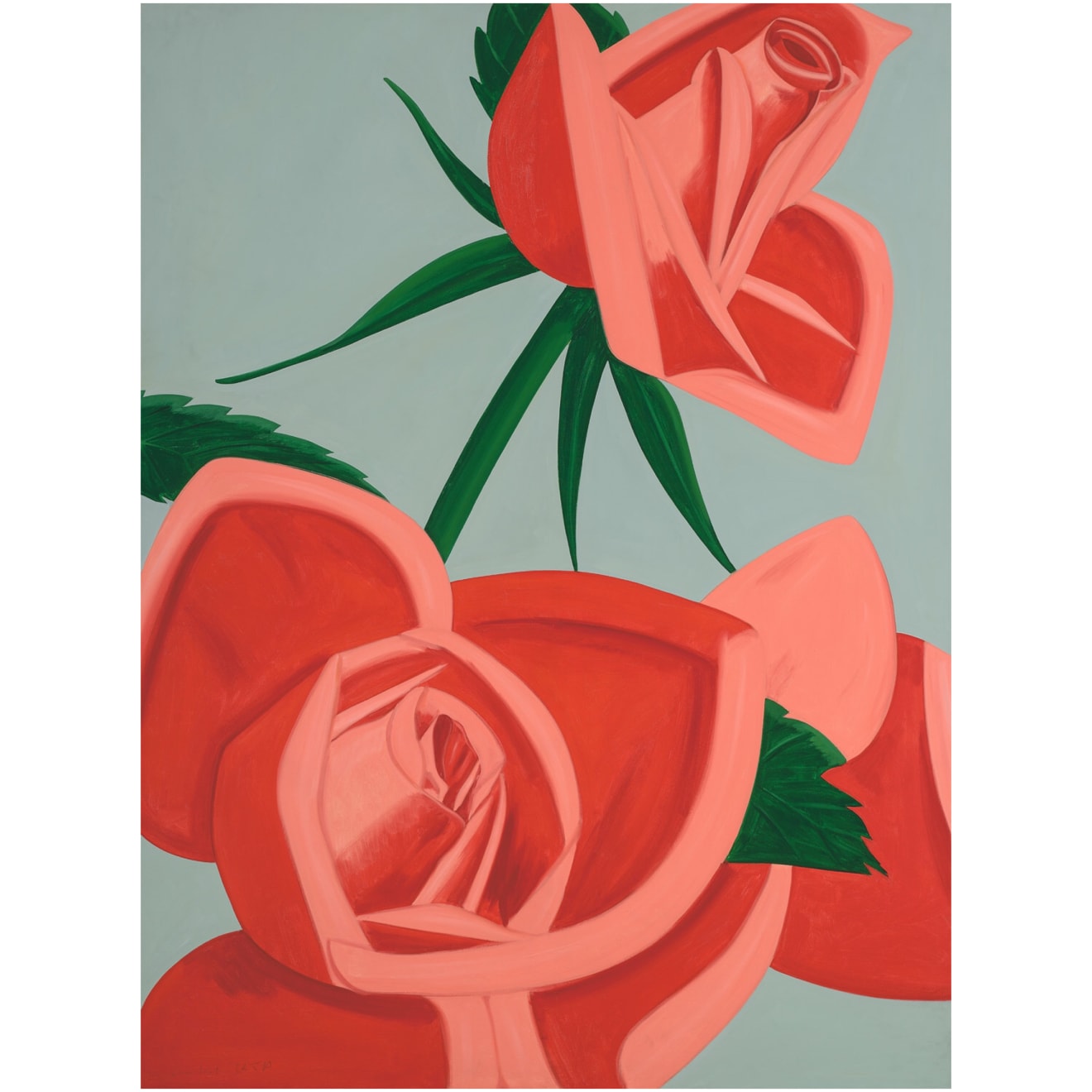 Alex Katz, Rose Bud, 2019