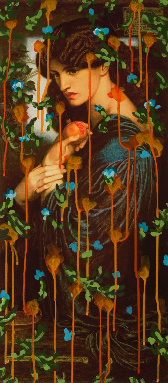 Michael De Feo, Untitled (Prosperina by Dante Gabriel Rossetti, 1874), 2017